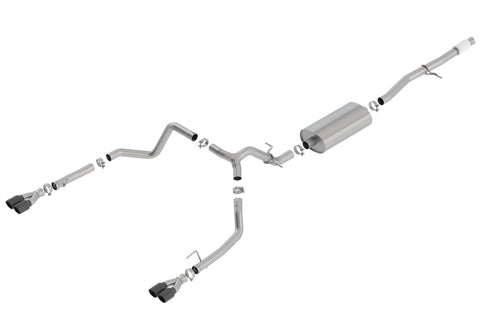 Borla Cat-Back Exhaust System - Touring | Multiple Fitments (140768BC)