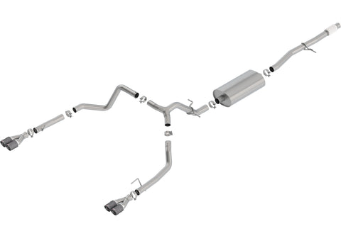 Borla Cat-Back Exhaust System - Touring | Multiple Fitments (140768BC)