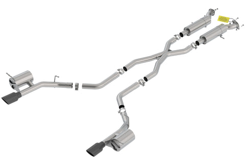Borla Cat-Back Exhaust System - S-Type | 2018-2020 Dodge Durango SRT 6.4L (140791)