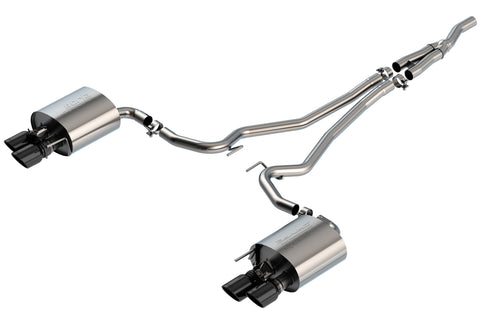 Borla Cat-Back Exhaust System - S-Type | 2019-2020 Ford Mustang 2.3L Turbocharged (140827)