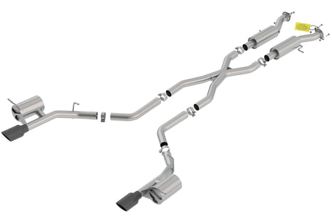 Borla Cat-Back Exhaust System - ATAK | 2018-2020 Dodge Durango SRT 6.4L (140792)