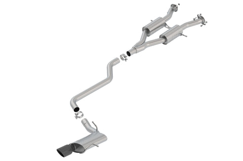 Borla Cat-Back Exhaust System - S-Type | 2014-2020 Jeep Grand Cherokee 3.6L (140748)