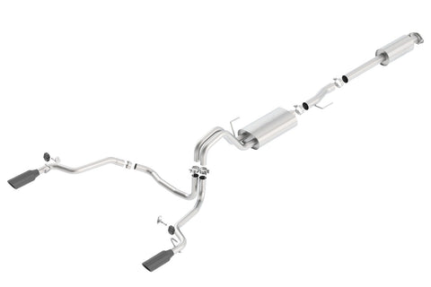 Borla Cat-Back Exhaust System - Touring | Multiple Fitments (140614)