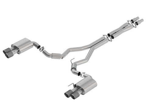 Borla Cat-Back Exhaust System - S-Type | 2018-2020 Ford Mustang Coupe 5.0L (140745)
