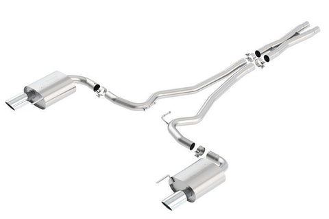 Borla S-Type Cat-Back Exhaust System | 2015-2017 Ford Mustang GT (140590)
