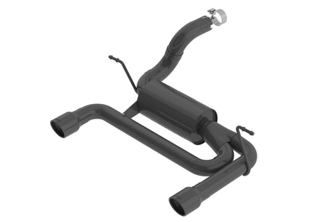 Borla Axle-Back Exhaust System - S-Type | 2018-2021 Jeep Wrangler 3.6L (11956)