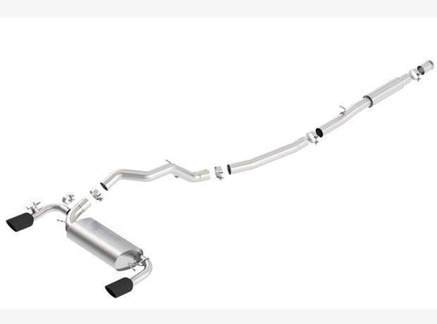 Borla S-Type Cat-Back Exhaust | 2016-2017 Ford Focus RS (140702)