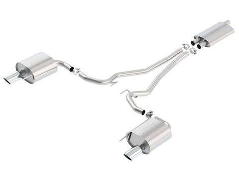 Borla Cat-Back Exhaust System - EC-Type - Touring | 2015-2019 Ford Mustang 2.3L (1014039)