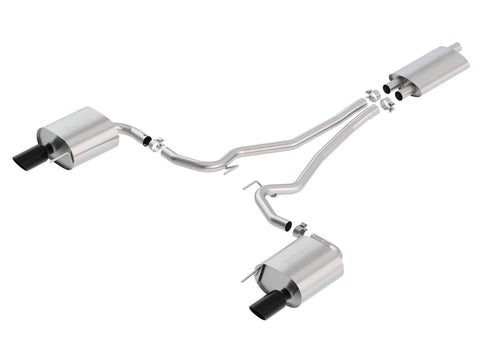 Borla EC-Type Cat-Back Exhaust | 2015-2017 Ford Mustang Ecoboost (1014039BC)