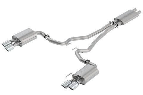 Borla Cat-Back Exhaust System - ECE Approved - Touring | 2018-2020 Ford Mustang 5.0L (1014045)