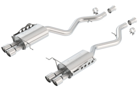 Borla Axle-Back Exhaust System - S-Type | 2008-2013 BMW M3 Coupe 4.0L (11764)