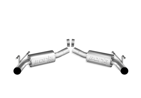 Borla Axle-Back Exhaust System - S-Type | 2010-2013 Chevrolet Camaro 6.2L (11801)