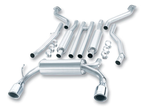 Borla Cat-Back Exhaust System - S-Type | 2003-2007 Infiniti G35 Coupe 3.5L (140057)