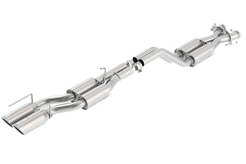 Borla Cat-Back Exhaust System - S-Type | 2006-2010 Jeep Grand Cherokee SRT8 6.1L (140245)