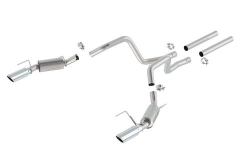 Borla Cat-Back Exhaust System - ATAK | 2010-2010 Ford Mustang GT 4.6L (140329)