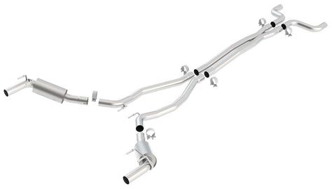Borla Cat-Back Exhaust System - S-Type | 2010-2013 Chevrolet Camaro 6.2L (140330)