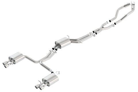 Borla Cat-Back Exhaust System - S-Type | 2010-2016 Audi S4 3.0L (140403)