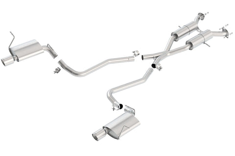 Borla Cat-Back Exhaust System - Touring | 2011-2020 Jeep Grand Cherokee 5.7L (140406)