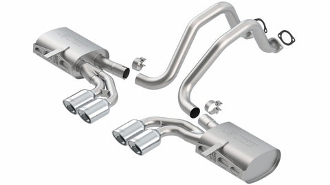Borla Cat-Back Exhaust System - Touring | 1997-2004 Chevrolet Corvette 5.7L (140426)