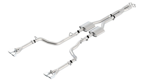 Borla Cat-Back Exhaust System - ATAK | 2011-2014 Dodge Challenger 6.4L (140436)