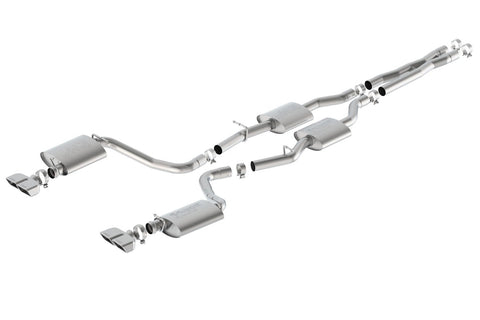 Borla Cat-Back Exhaust System - S-Type | 2015-2019 Dodge Challenger 5.7L (140627)