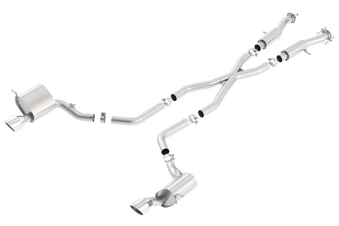 Borla Cat-Back Exhaust System - ATAK | 2015-2020 Jeep Grand Cherokee SRT 6.4L (140633)