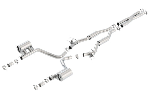 Borla Cat-Back Exhaust System - S-Type | 2015-2020 Dodge Challenger 6.4L (140640)