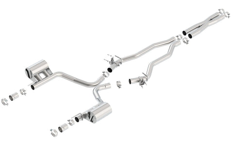 Borla Cat-Back Exhaust System - ATAK | 2015-2020 Dodge Challenger 6.4L (140641)