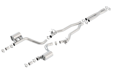 Borla Cat-Back Exhaust System - ATAK | 2015-2020 Dodge Charger Automatic 6.2L (140667)