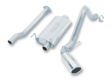 Borla Cat-Back Exhaust System - Touring | 2001-2004 Toyota Tacoma Pre Runner Extended Cab Pickup 3.4L (14945)