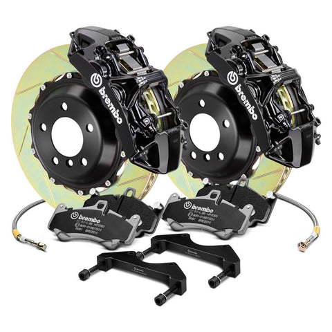 Brembo GT Series Slotted Front Big Brake Kit | 2003-2007 Mitsubishi Evo 8/9 (1M2.8025A)