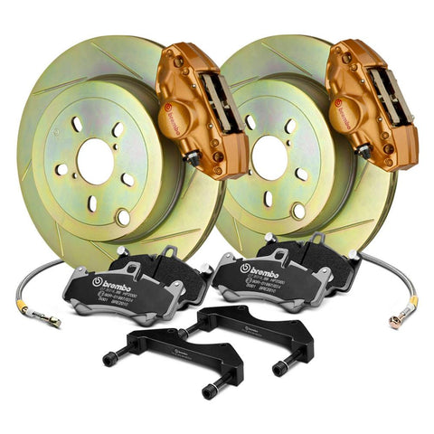 Brembo GT Series Slotted Rotor Brake Kit | Multiple Subaru Fitments (2E5.5002A4)