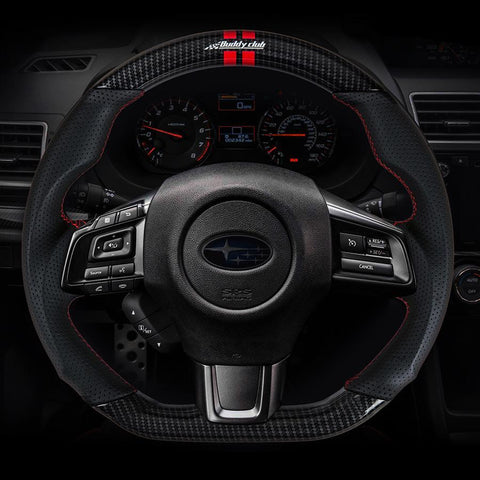 Buddy Club Sport Steering Wheel | 2015-2021 Subaru WRX/STi (BC08-RSSWVAB)