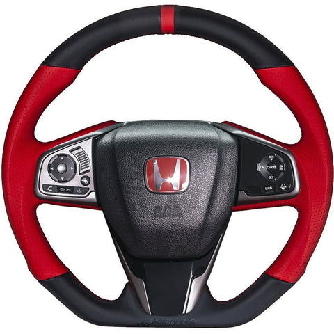 Buddy Club "Time Attack" Sport Steering Wheel | 2016-2021 Honda Civic (BC08-RSSWFC-XX)