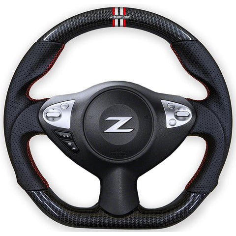 Buddy Club Racing Carbon Sport Steering Wheel | 2009-2020 Nissan 370Z (BC08-RSSWZ34-C)