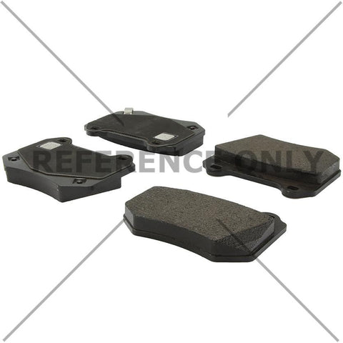 Centric Posi-Quiet Rear Brake Pads | 2018-2019 Subaru WRX STI (104.21180)