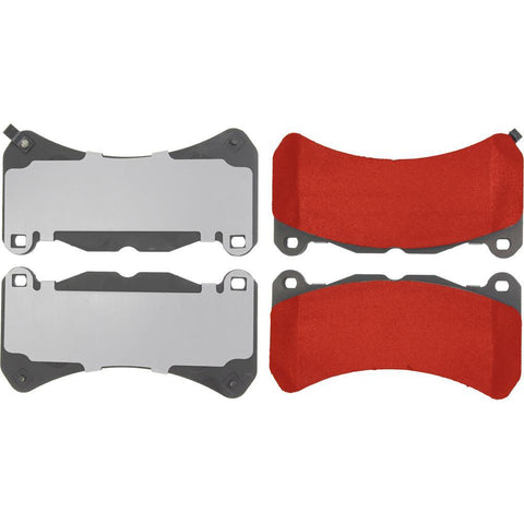 Centric PQ PRO Front Brake Pads | 18-21 Subaru STI / 08-14 Lexus IS F (500.13650)