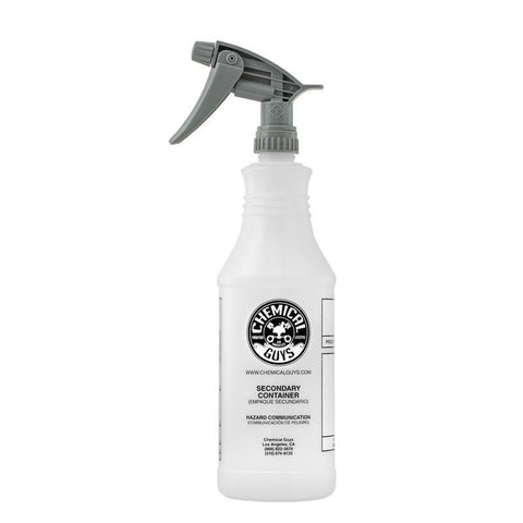 Chemical Guys 32oz Chemical Resistant Heavy Duty Bottle & Sprayer (ACC_130)
