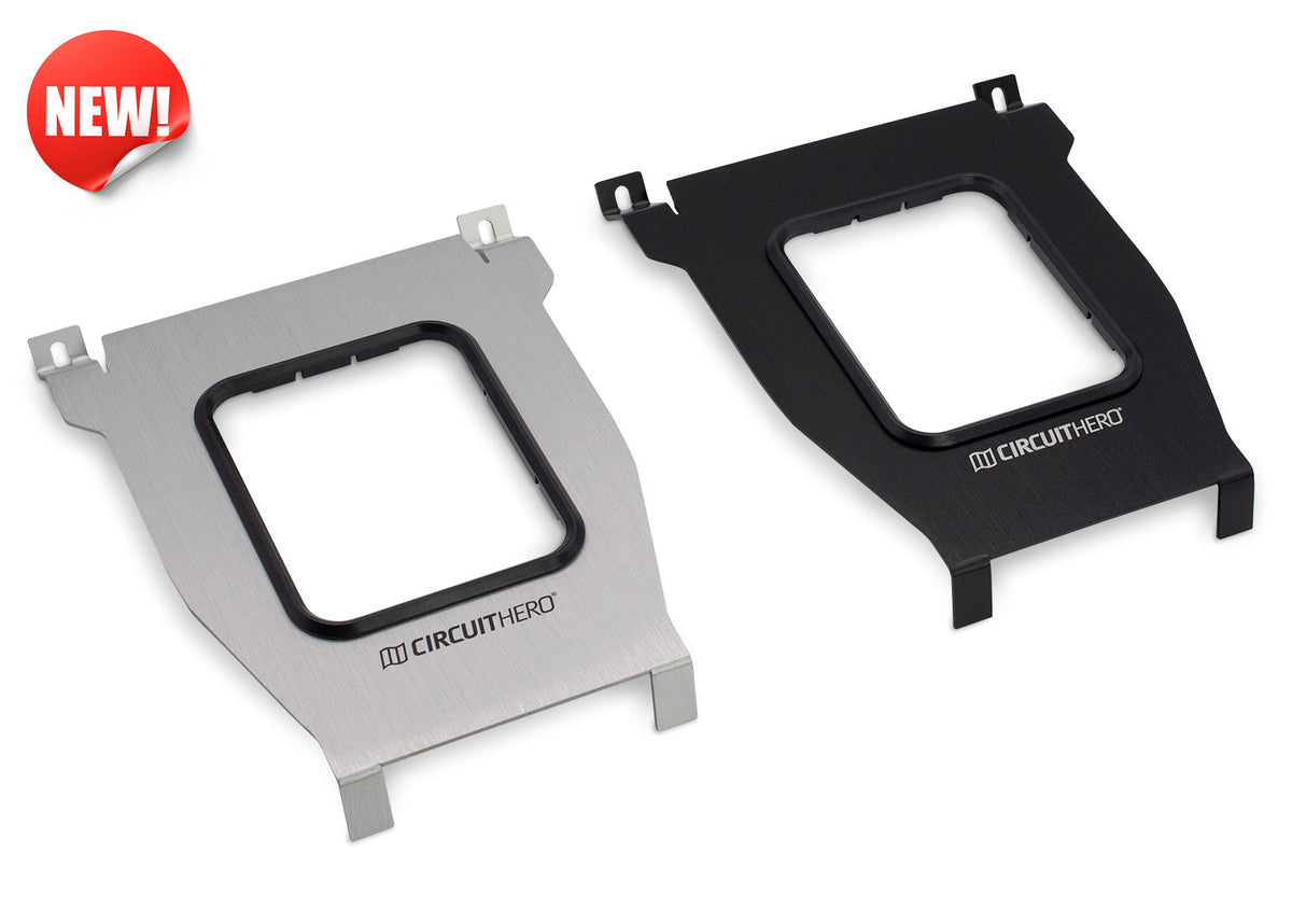 Circuit Hero Shift Plate V2 - Black Anodized Aluminum Civic EK 96-00