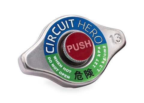 Circuit Hero High Pressure Valved-Radiator Cap | Multiple Fitments (CH-RCA-B)