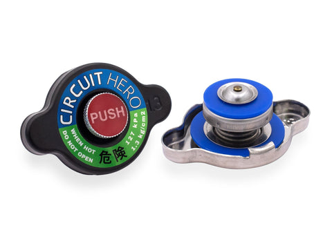 Circuit Hero High Pressure Valved-Radiator Cap | Multiple Fitments (CH-RCA-B)