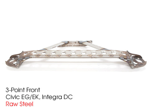 Circuit Hero Front 3-Point Strut Tower Bar | 1992-2000 Honda Civic and 1994-2001 Acura Integra' (CH-3FSB-EGK-RW)