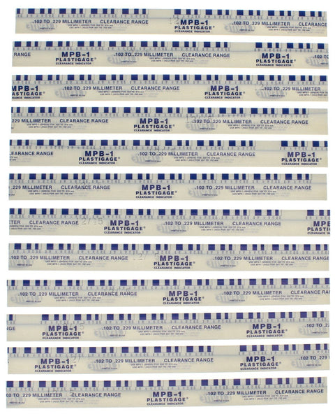 Clevite Plastigauge Strip - Set of 12 (MPG1)