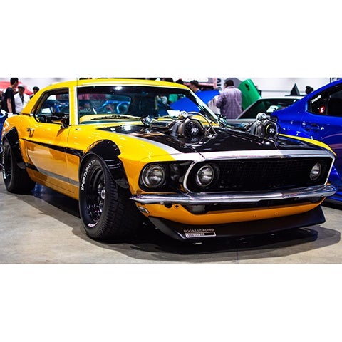 Clinched Flares "Muscle" Universal Fender Flares (MS10)