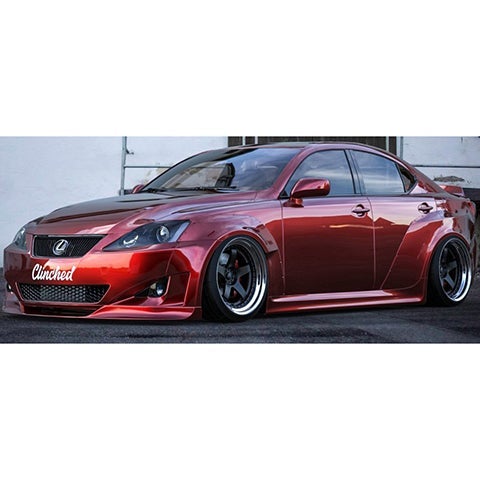 Clinched Flares Widebody Kit | 2005-2013 Lexus IS250/350 (LXS-IS350)