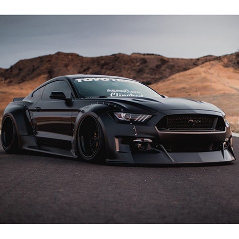Clinched Flares Widebody Kit | 2015-2017 Ford Mustang (S550-ABS)