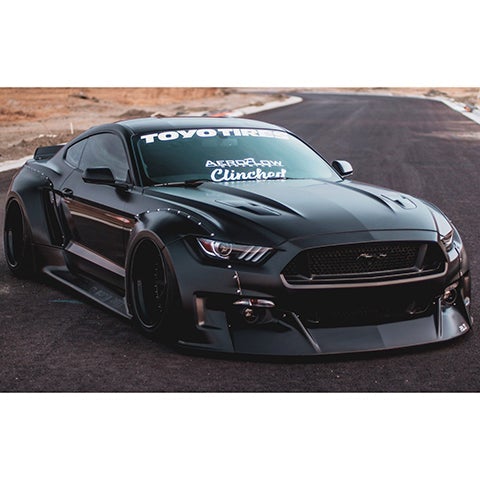 Clinched Flares Widebody Kit | 2015-2017 Ford Mustang (S550-ABS)