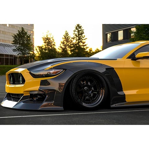Clinched Flares Widebody Kit | 2015-2017 Ford Mustang (S550-ABS)