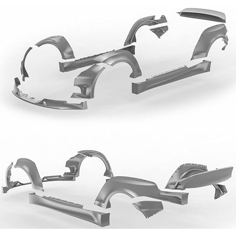 Clinched Flares Widebody Kit | 2007-2012 BMW 1 Series (BMW-E82)