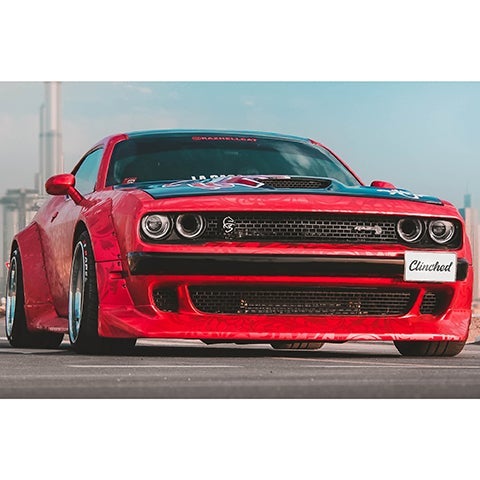 Clinched Flares Widebody Kit | 2008-2021 Dodge Challenger (CHAL-ABS)